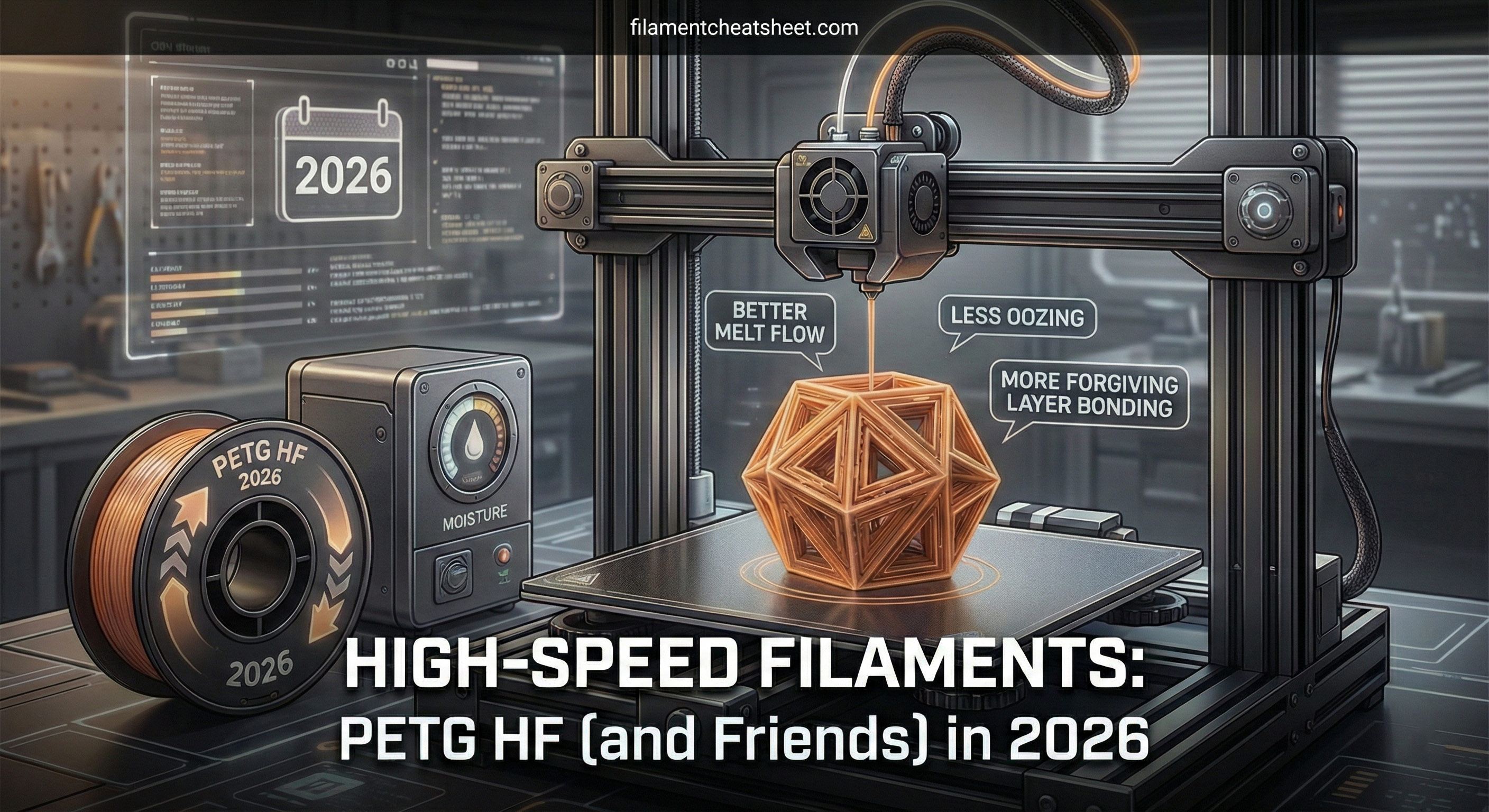 High-Speed Filaments Are Getting Serious: PETG HF (and Friends) in 2026 - guides